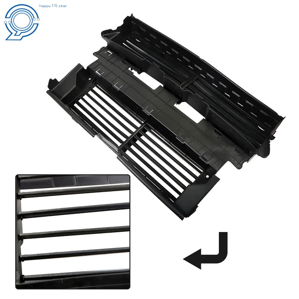 Front Grille Radiator Shutter for Ford Fusion (2013-2016) Black