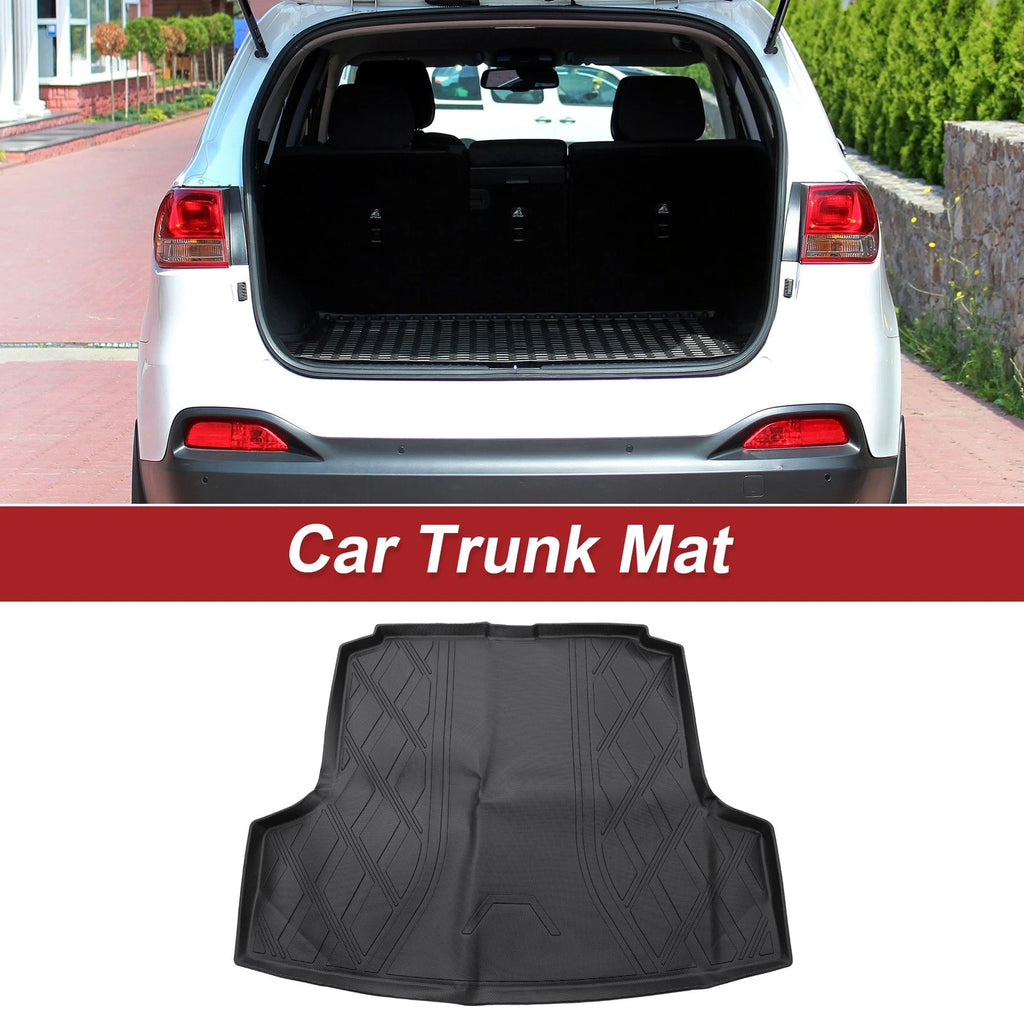Cargo Liner Rear Trunk Mat for Nissan Altima Sedan (2019–2023) TPE Diamond Pattern