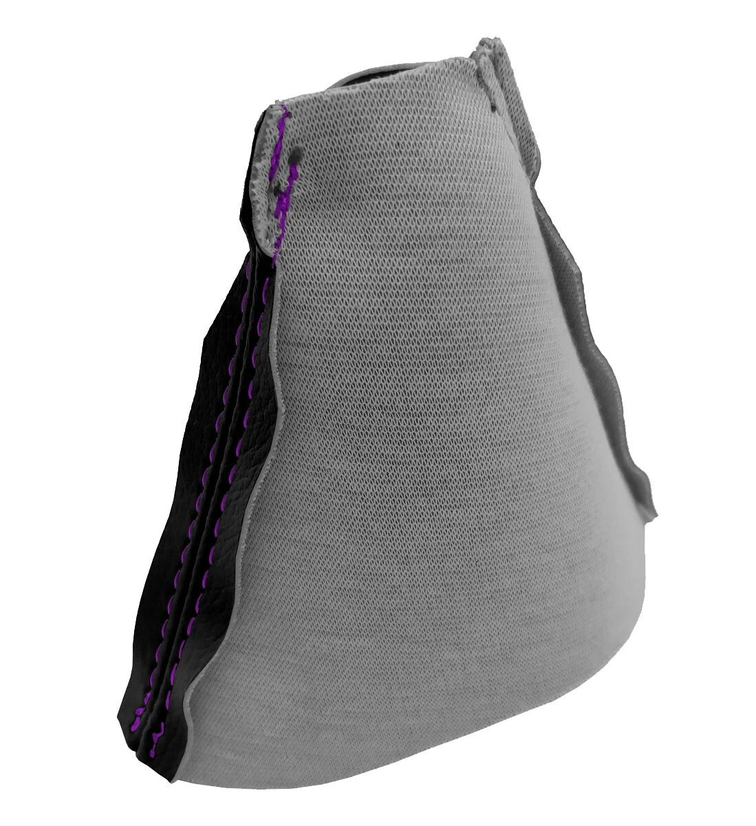 Automatic Shift Boot Cover for Dodge Challenger (2015–2020) Carbon Fiber Purple Stitch