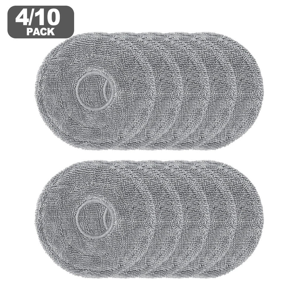 Set of 4 Microfiber Mop Pads for Roborock S9 MaxV Slim Z70 (2020–2023)