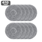Set of 4 Microfiber Mop Pads for Roborock S9 MaxV Slim Z70 (2020–2023)