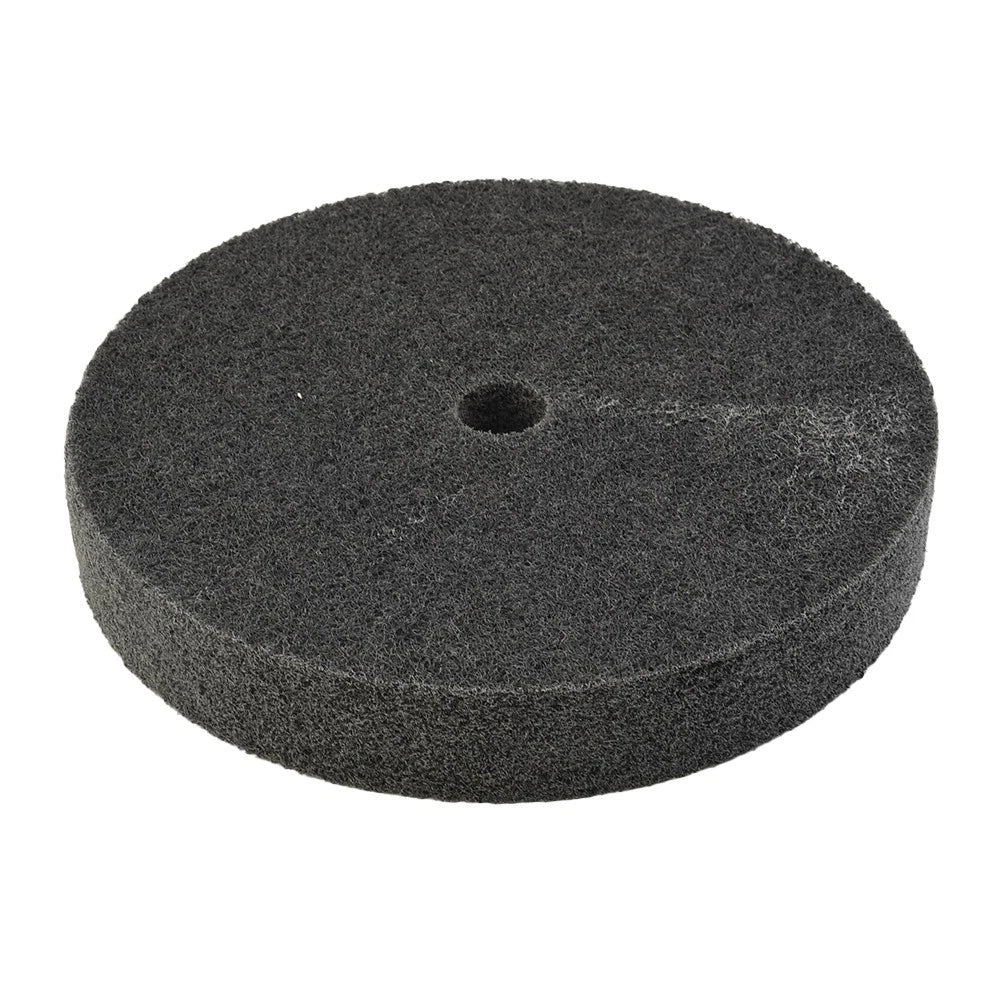 180-Grit Fiber Wheel Pad Polishing Disc for Metal (150mm Dia, 25mm Thick)