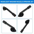 Left Right Side Headlight Washer Nozzles for Porsche 911 (1978-1986)