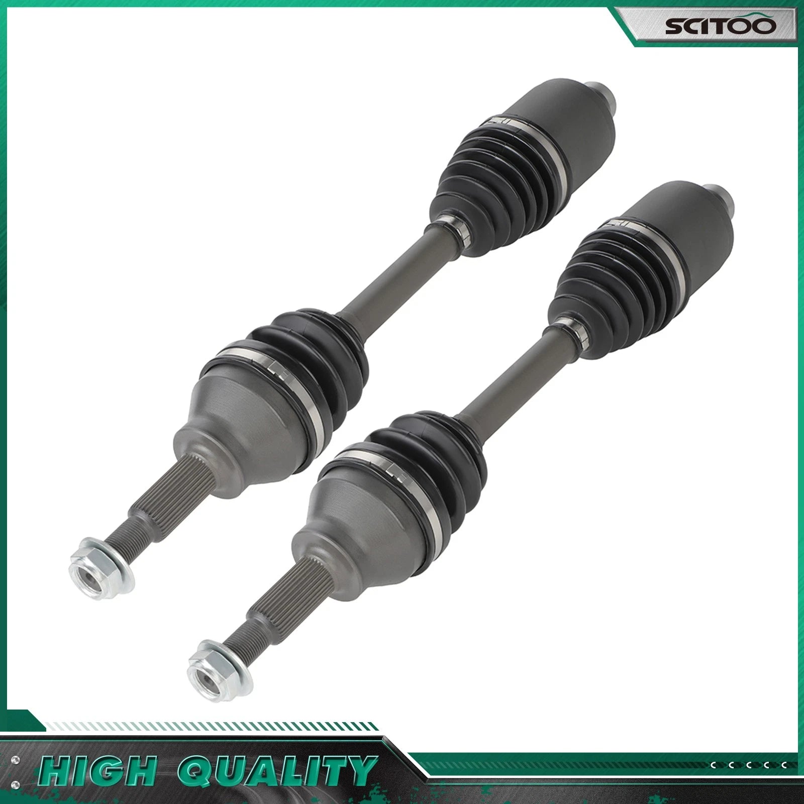 CV Axle Pair for Chevrolet Cobalt (2005–2010) & Saturn Ion (2005–2007)