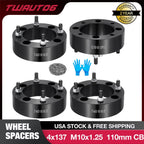 Wheel Spacer Set for Kawasaki, Can-Am, and Outlander (2014–2024)