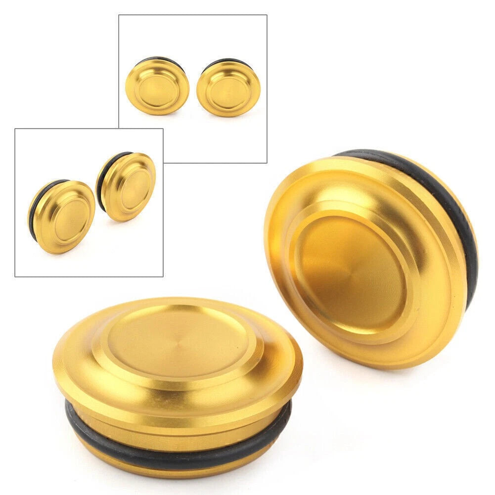 2X Frame Hole Cover for Honda Rebel 500 CMX500 (2020–2021) Gold