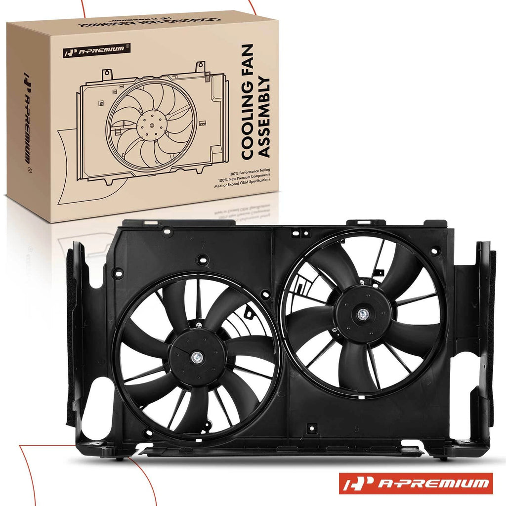 Dual Cooling Fan Assembly with Shroud for Toyota RAV4 (2009â2012)
