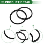 Set of 5 Oil Seal Rotary Shaft Seal NBR Rubber 95x105x6mm