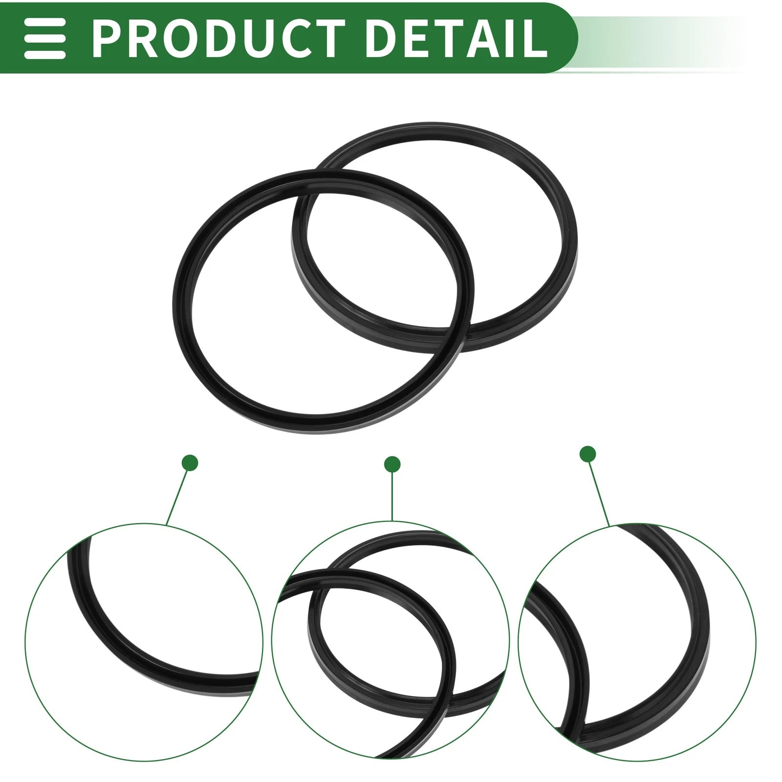 Set of 5 Oil Seal Rotary Shaft Seal NBR Rubber 95x105x6mm