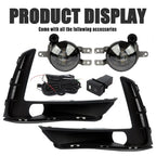 LED Fog Lights for Honda CR-V 2023-2024 Bumper w/ Bulb Switch & Bezel Set