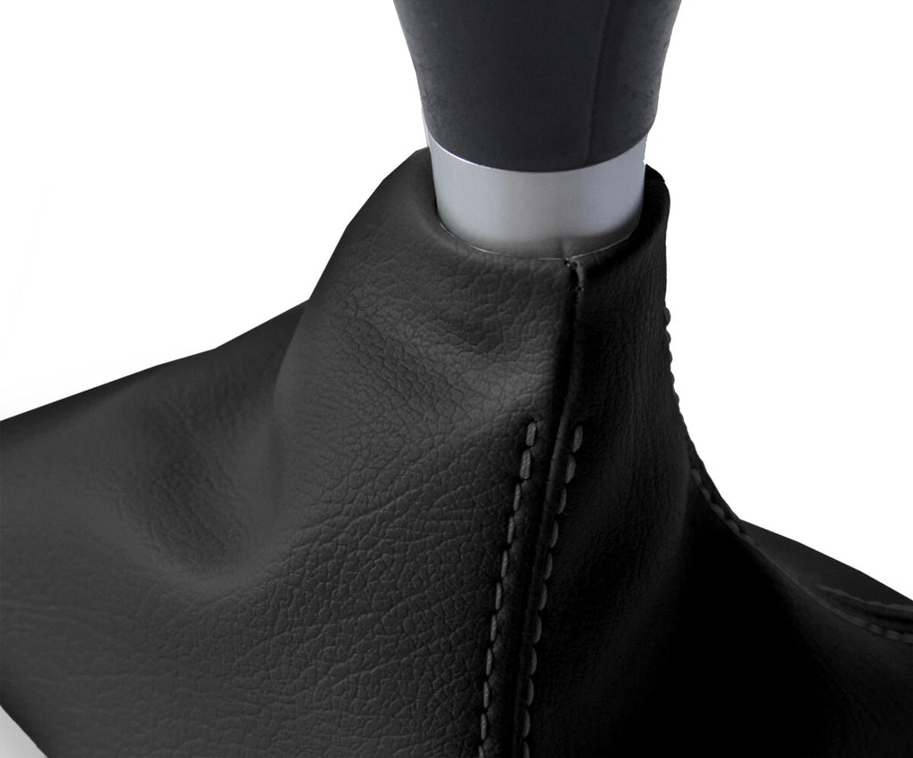 Leather Manual Shift Boot Cover for Toyota Celica (2000–2005) Black