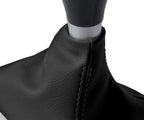 Leather Manual Shift Boot Cover for Toyota Celica (2000–2005) Black