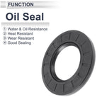 Set of 5 Oil Seal Ring for Rotary Shaft 50x90x8mm Nitrile Rubber