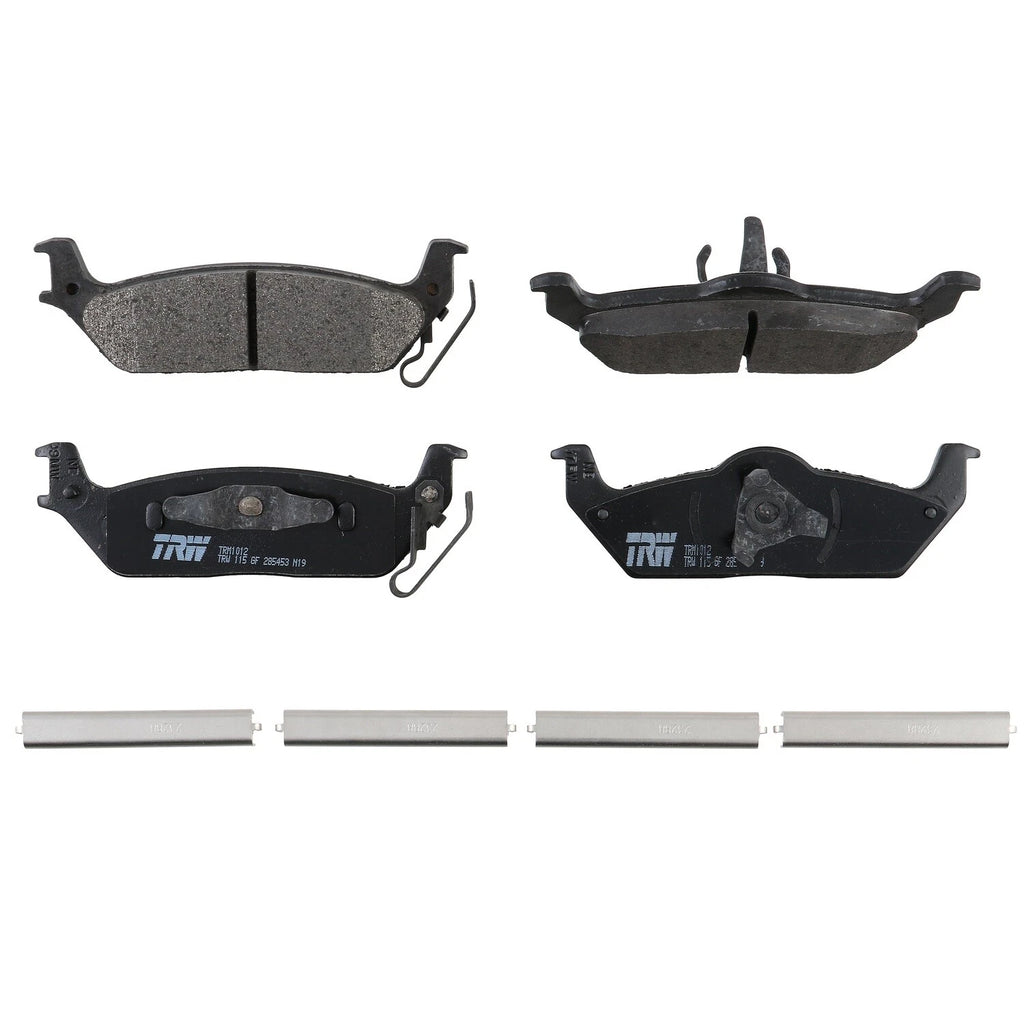Rear Brake Kit 348mm Rotors & TRW Metallic Pads for F-150 Mark LT (2006–2008)