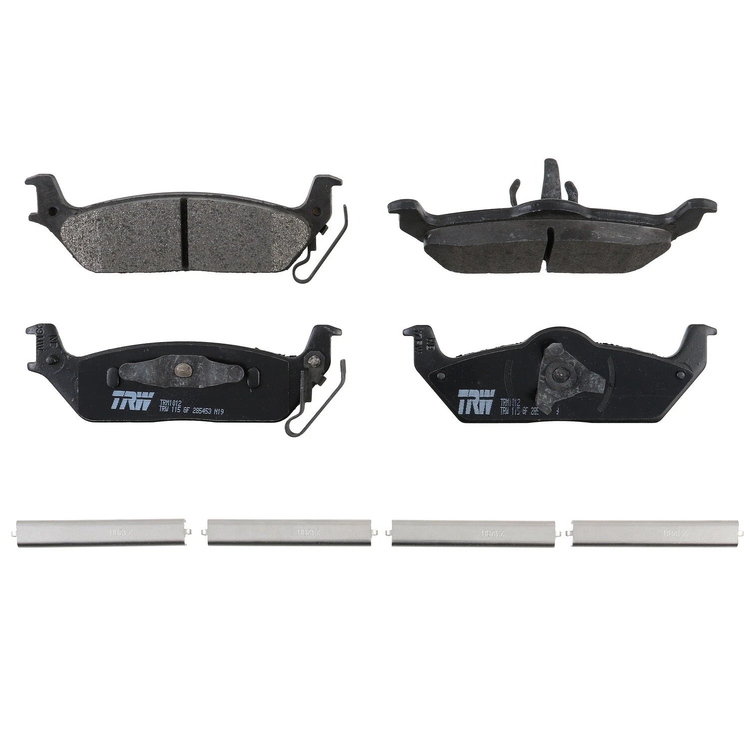 Rear Brake Kit 348mm Rotors & TRW Metallic Pads for F-150 Mark LT (2006–2008)