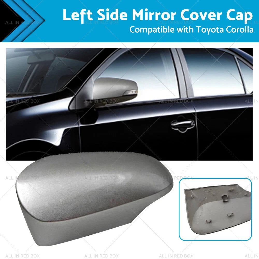 Mirror Cover Cap for Toyota Corolla (2012–2018) 1F7 LH Silver