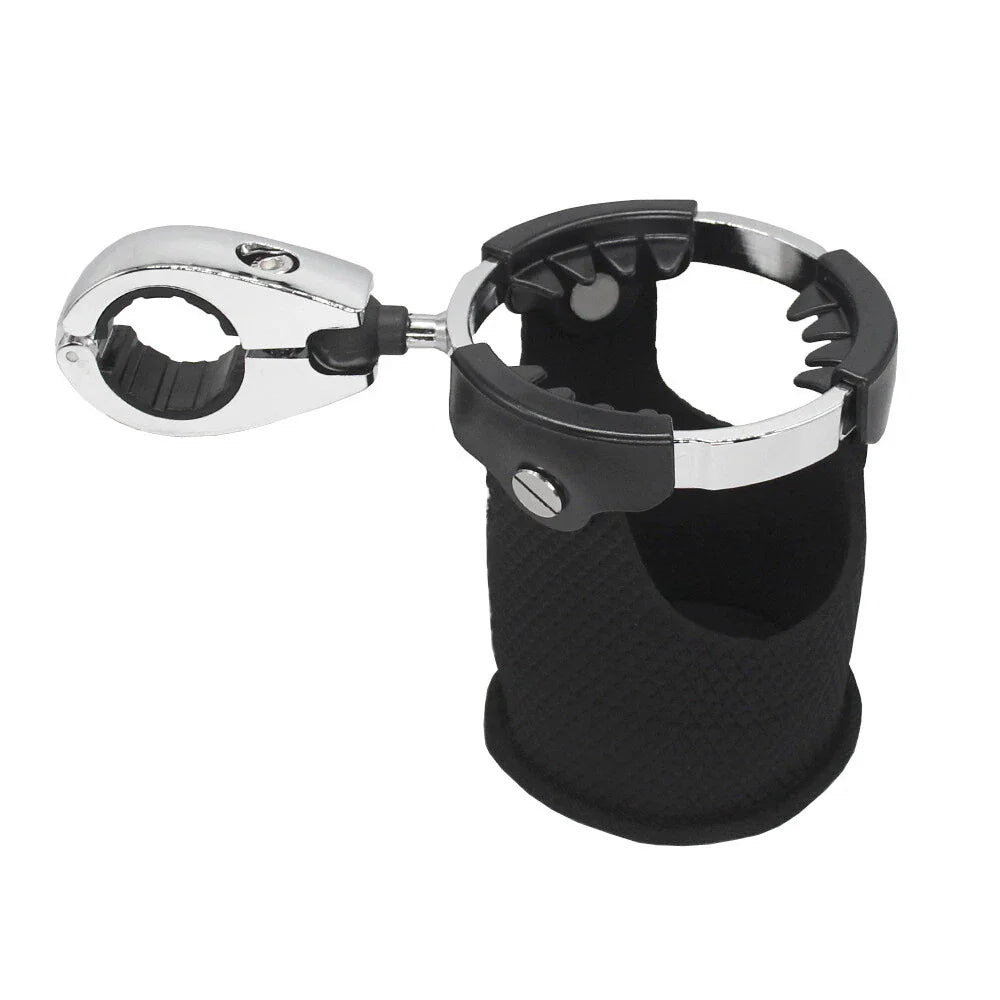 Universal Motorcycle Handlebar Cup Holder Cradle Basket Cage Bracket