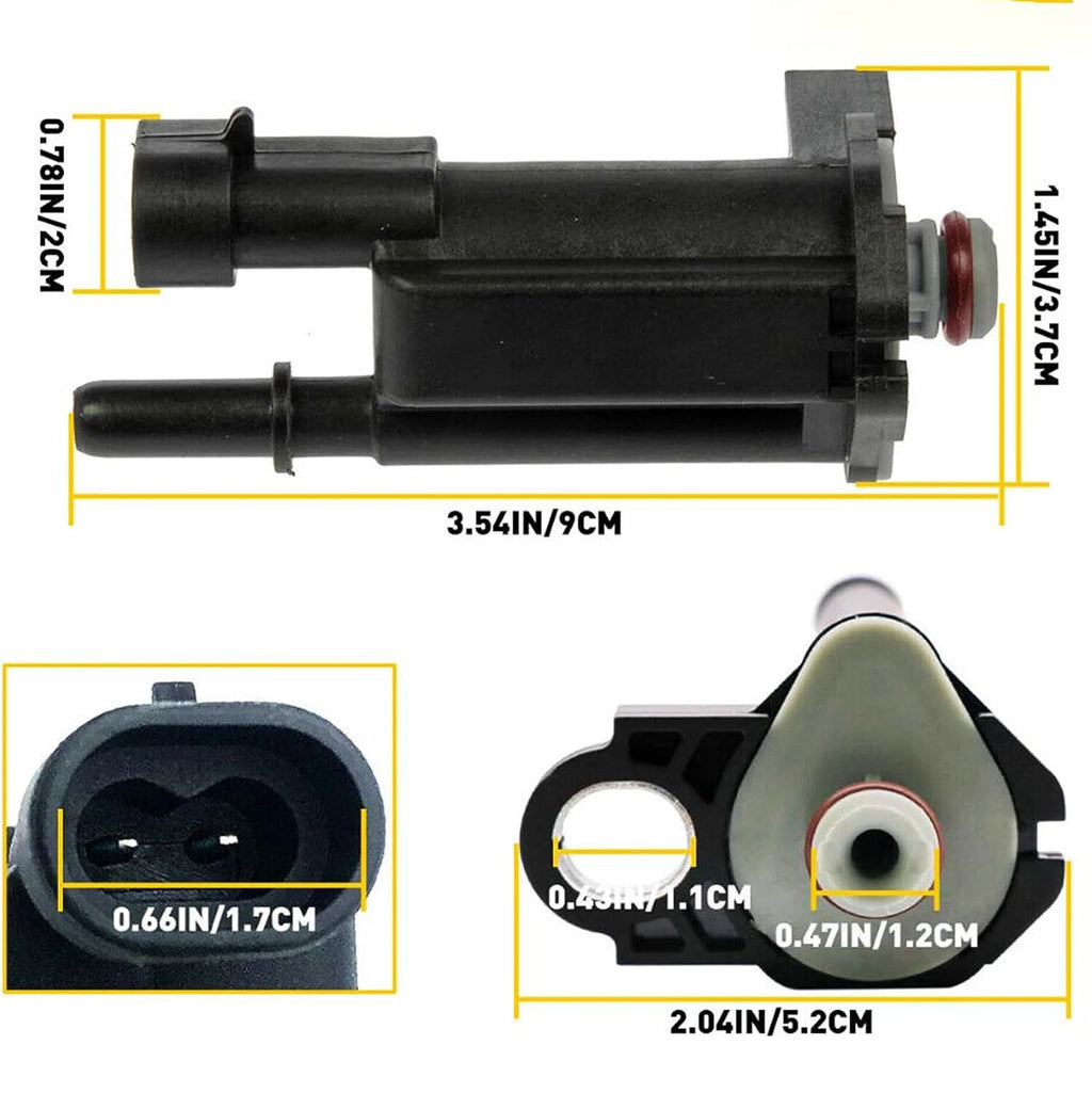 Vapor Canister Purge Solenoid Valve for Cadillac Pontiac Chevrolet GMC (1995–2005) 12581282