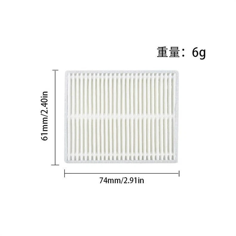 Set of 4 HEPA Filters for Xiaomi Mijia S20 (D106) Vacuum Cleaner