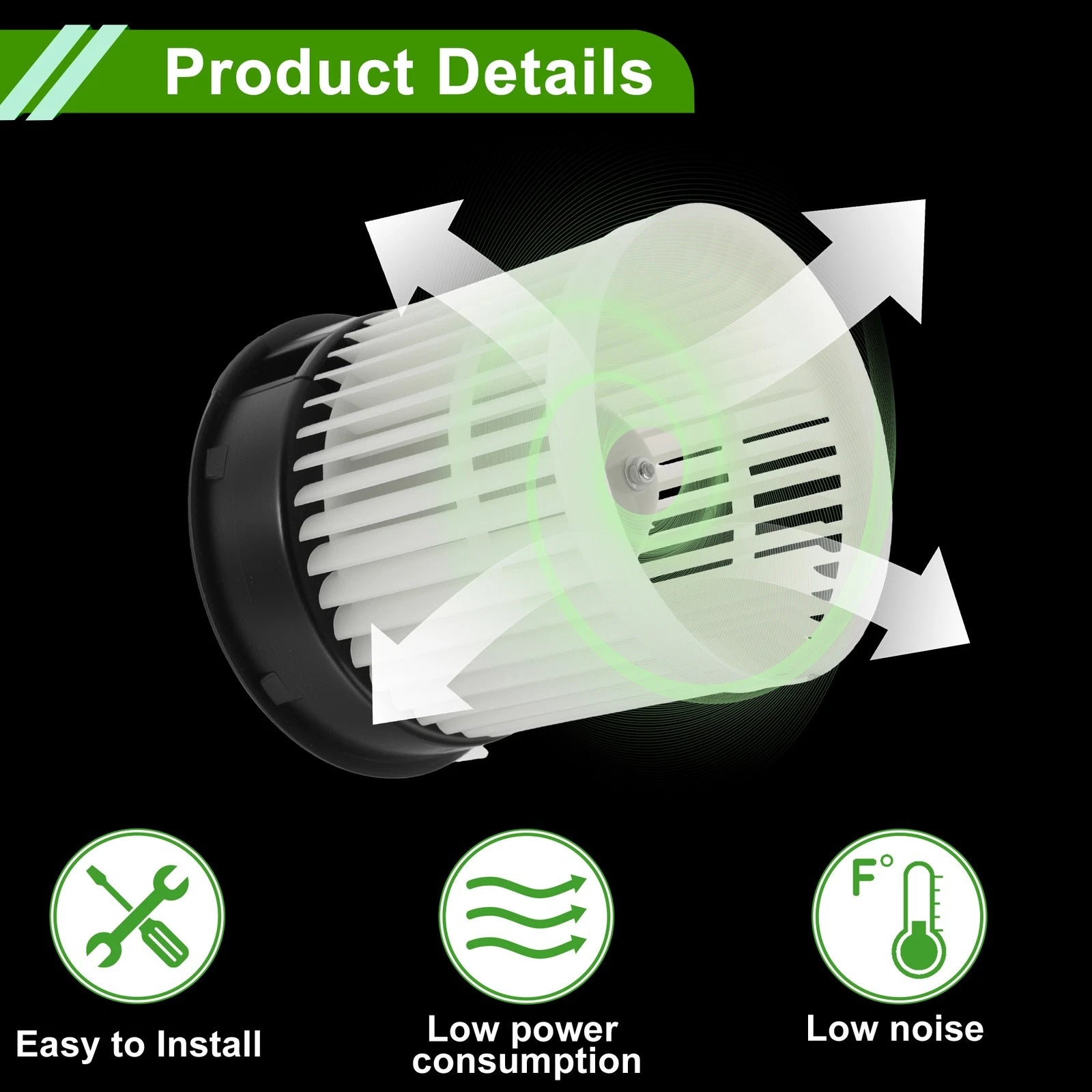 HVAC Blower Motor Assembly for Nissan Qashqai II J11 (2014–2021) 272264EM0A