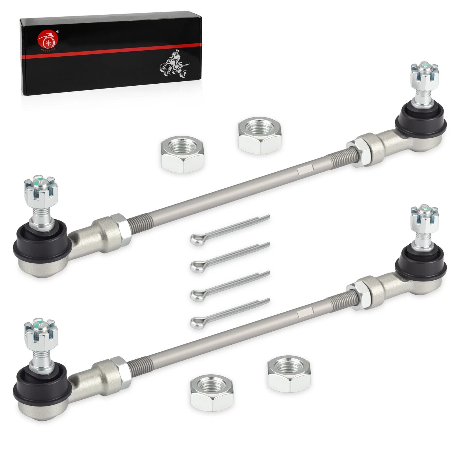 Set of 2 Tie Rods for Polaris Sportsman 90 (2001–2003) 0450918 0450919