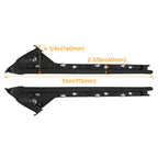 Windshield Side Molding A-Pillar Trim Mount Brackets for Ford Explorer (2011–2019)