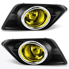 Fog Lights for Nissan Rogue (2014–2016) - Amber Lens, Switch & Bezel