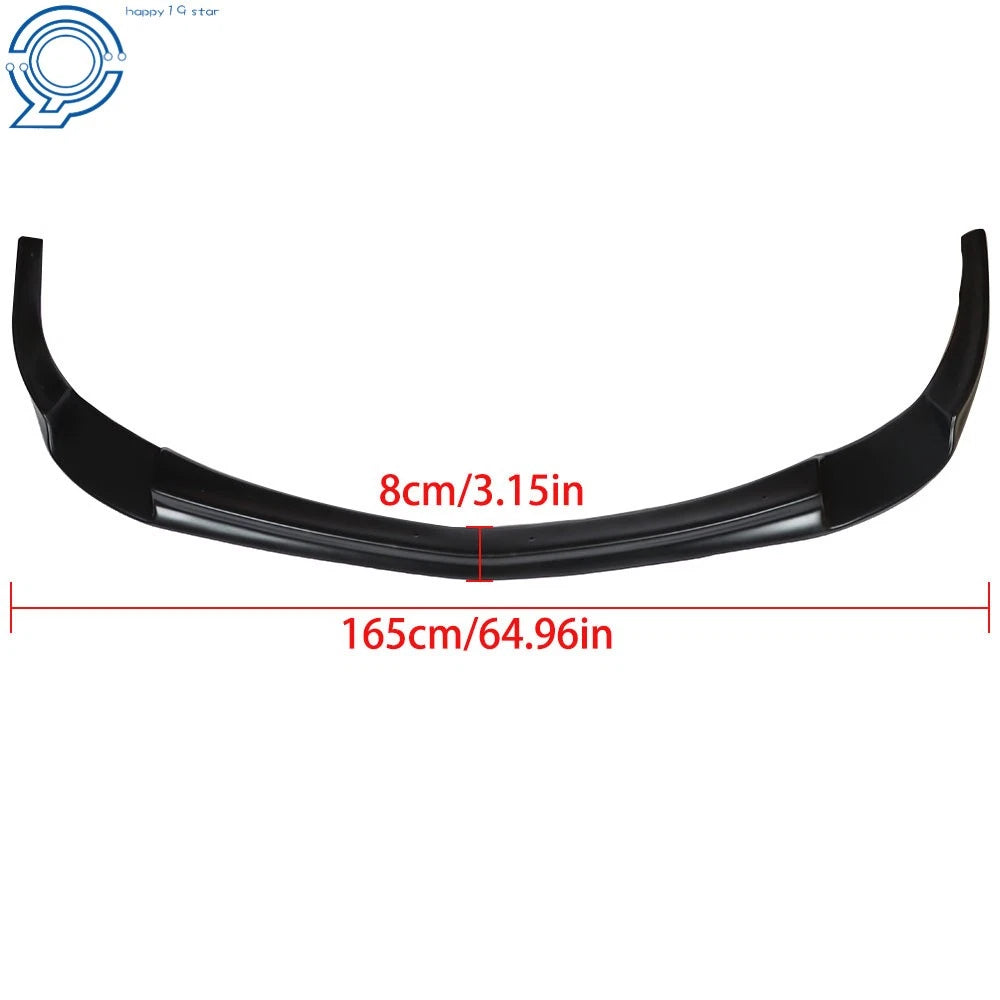 Front Bumper Lip Splitter for Chevy Corvette C6 (2006-2013)