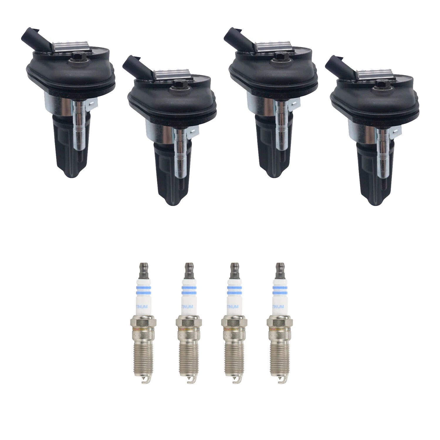 Set of 4 Ignition Coils & Spark Plugs for Chevrolet Colorado (2015–2022)