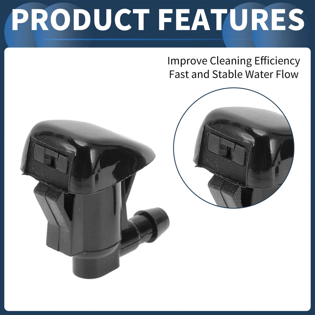 Set of 2 Front Windshield Washer Nozzles No. 85381AE020 for Toyota Sienna 