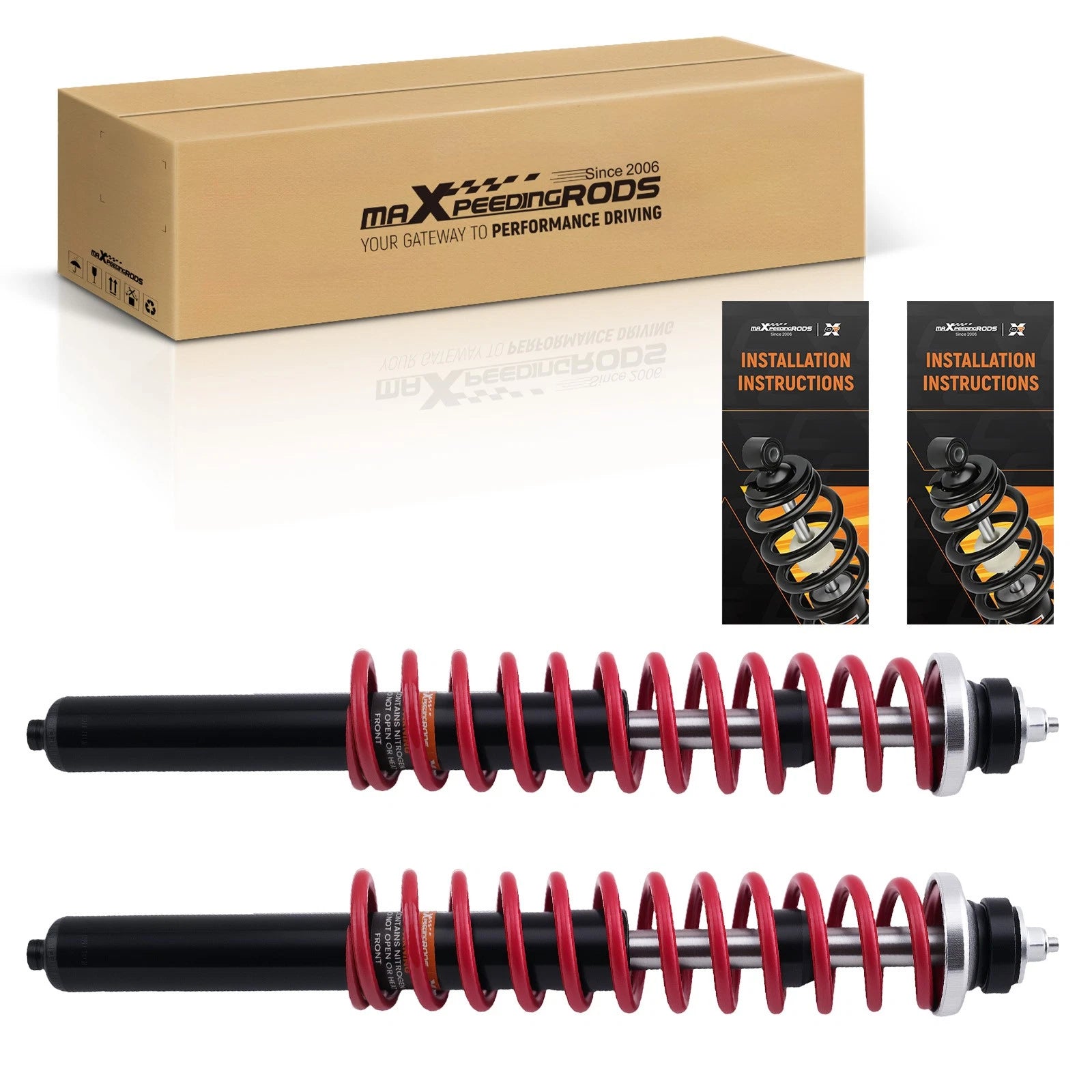 Front Shock Struts for Polaris Sportsman 300 400L (1993–1995)