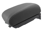 Leather Console Lid Pull Over Cover for Hyundai Tucson (2005–2009) Gray