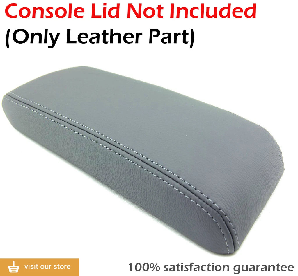 Center Console Armrest Cover for Honda Accord (1994–1997) Gray Leather
