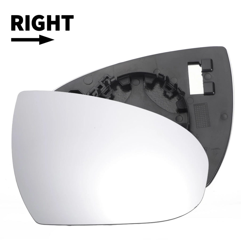 Right Side White Mirror Glass for Hyundai Tucson (2016–2021)