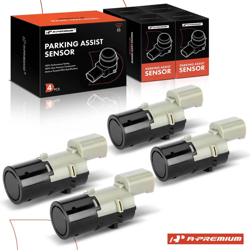 Set of 4 Parking Reverse Assist Sensors for BMW 525i 2004–2007