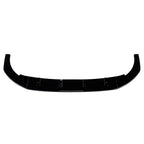 Black Front Bumper Lip Spoiler for Volkswagen Golf 8 CS R (2020-2024)