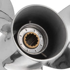 Stainless Steel Boat Propeller for Yamaha Outboard 40-60 HP (13 Tooth)