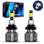 H9 H11 LED Headlight Bulbs Kit for NOVSIGHT (6500K White)