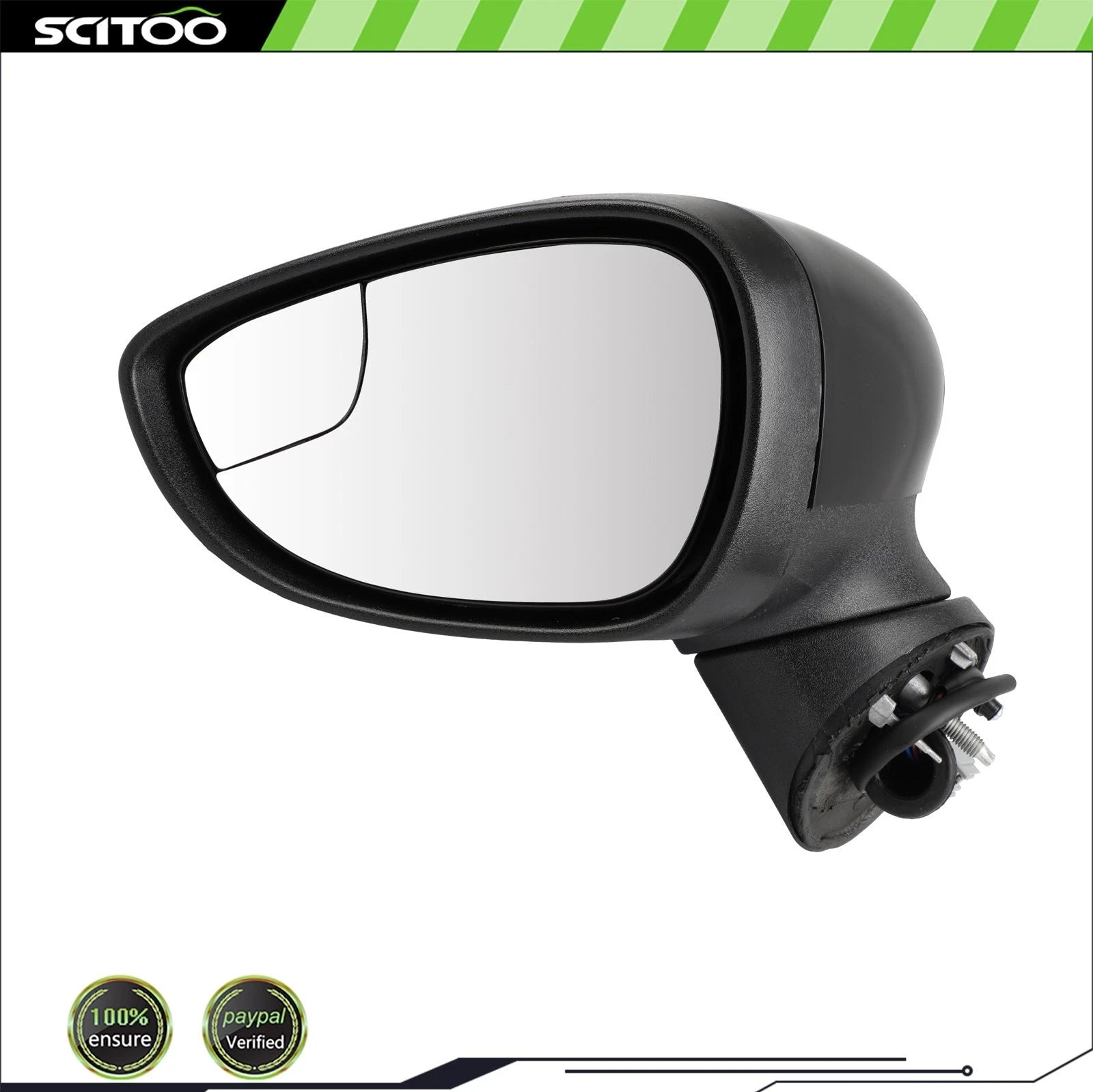 Driver Side Door Mirror for Ford Fiesta (2011–2016) Power Left