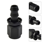 6AN AN6 Female to 3/8" Straight Push On Barb Hose Adapter Fitting for Universal