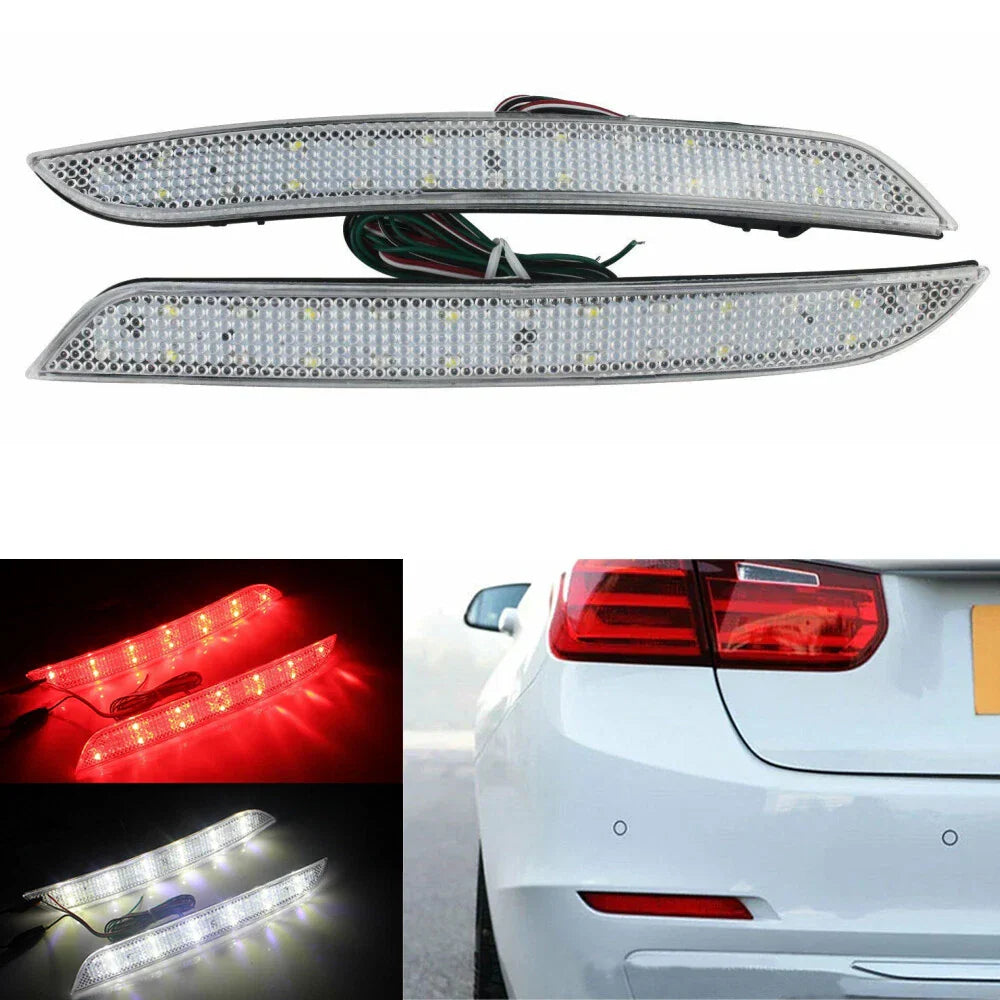 LED Rear Bumper Reflector Brake Light for BMW F32 F33 4-Series (2012–2016)