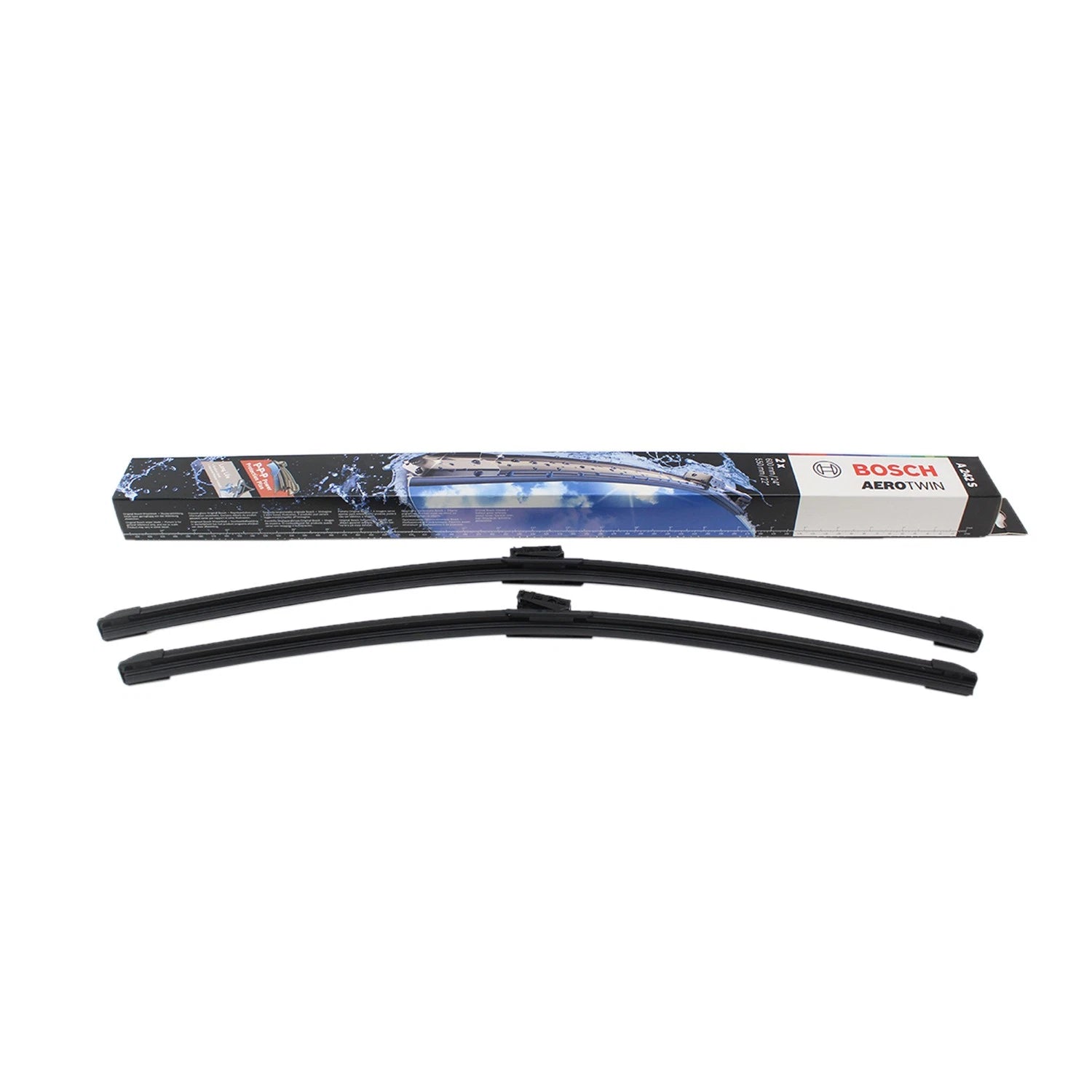 Set of 2 Windshield Wiper Blades for Mercedes W207 W212 (2009–2016)