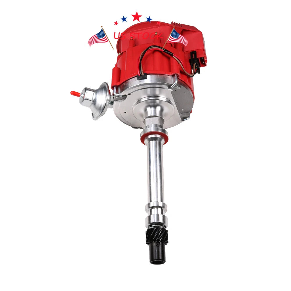 Racing HEI Distributor with Super Coil for Chevy Small Block (305–400)