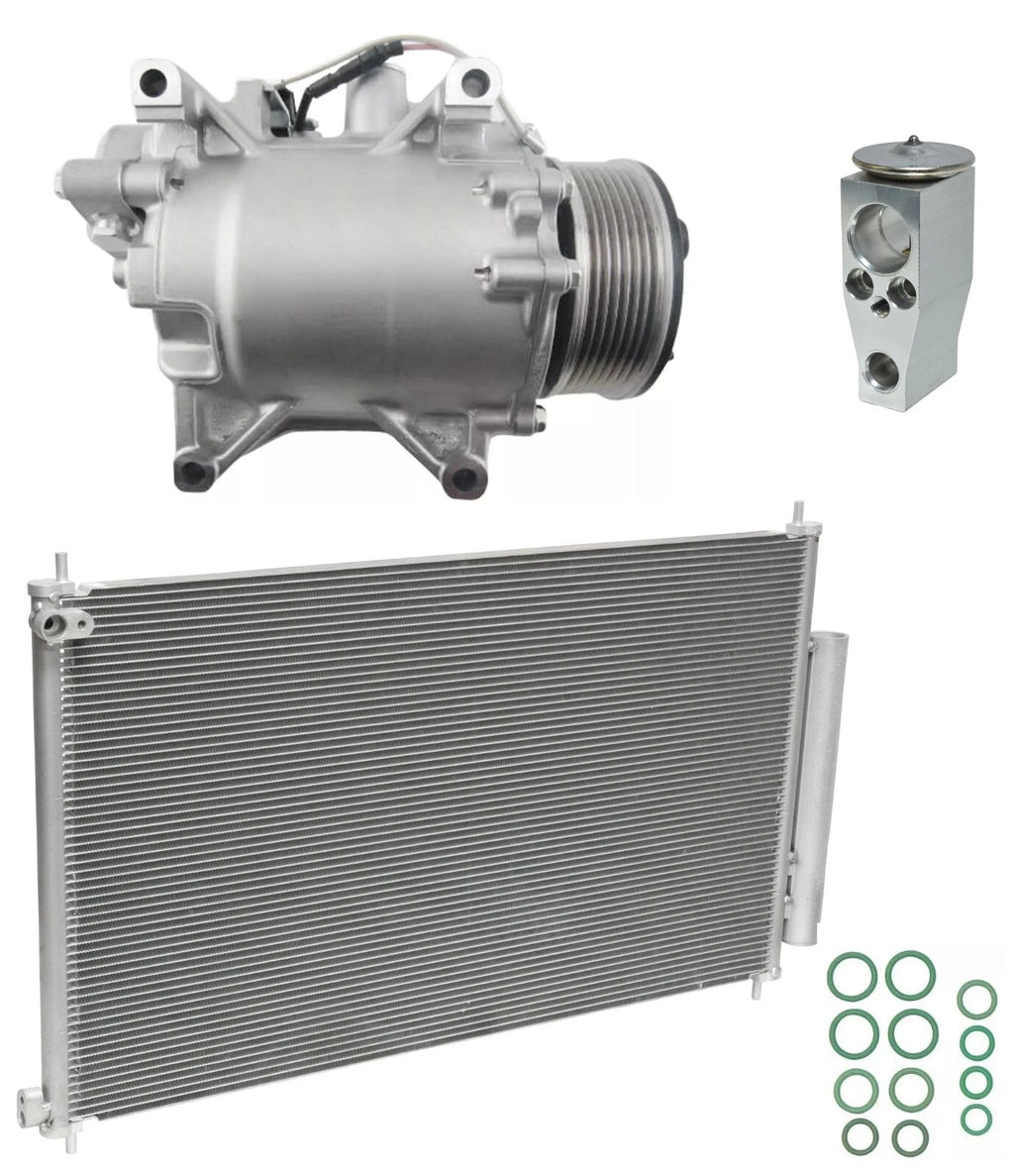 AC Compressor Kit With Condenser for Honda CR-V 2.4L (2016-2016)