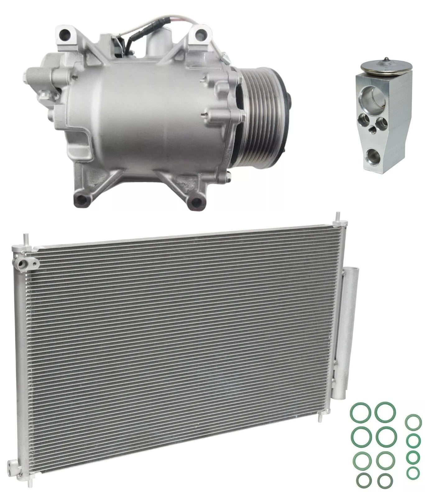 AC Compressor Kit With Condenser for Honda CR-V 2.4L (2016-2016)
