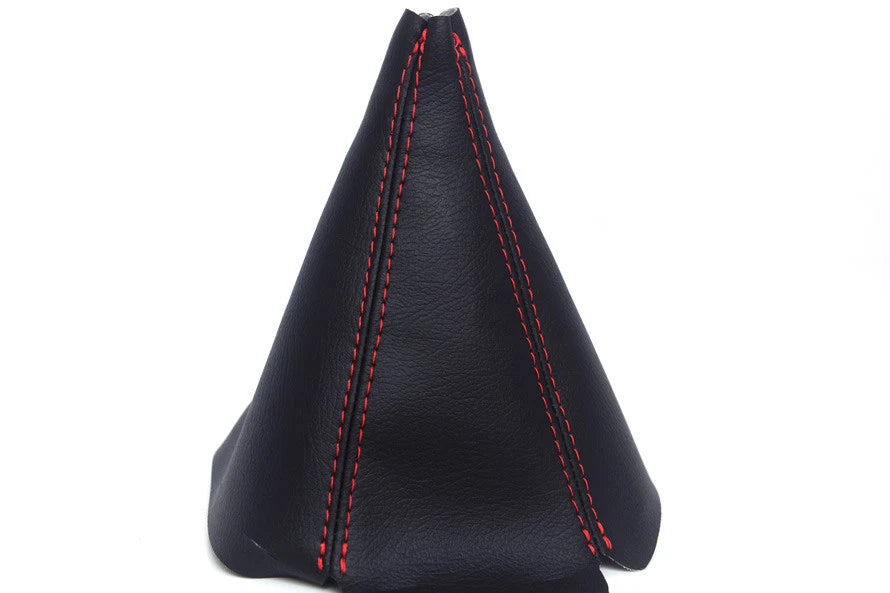 Manual Shift Boot for Acura Integra (1990–1993) Red Stitch PVC Leather