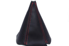 Manual Shift Boot for Acura Integra (1990–1993) Red Stitch PVC Leather