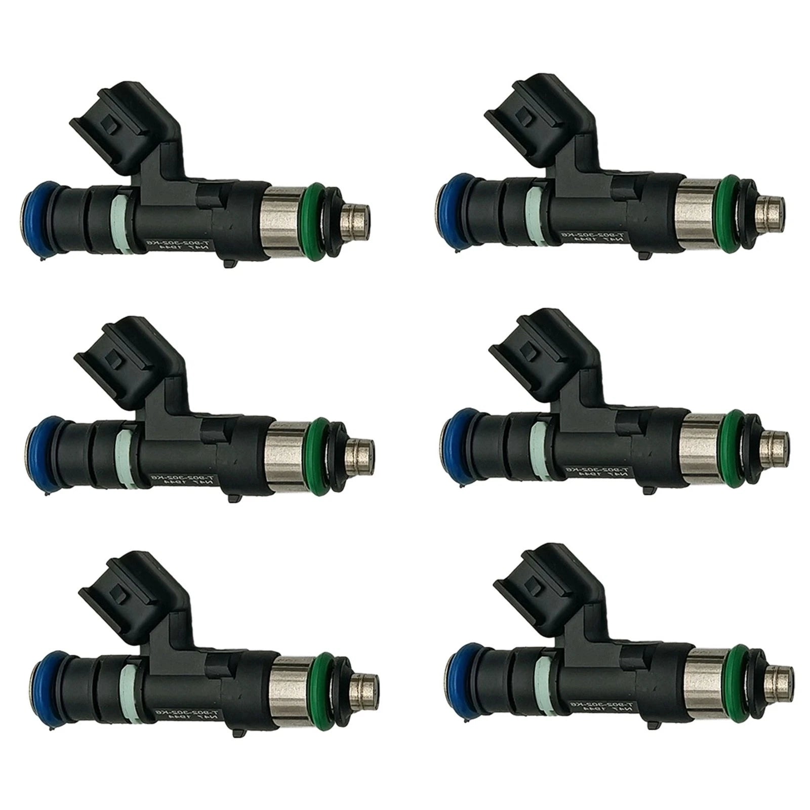 6PCS Fuel Injectors for Buick GMC Saturn 3.6L V6 (2007–2010) 0280158154