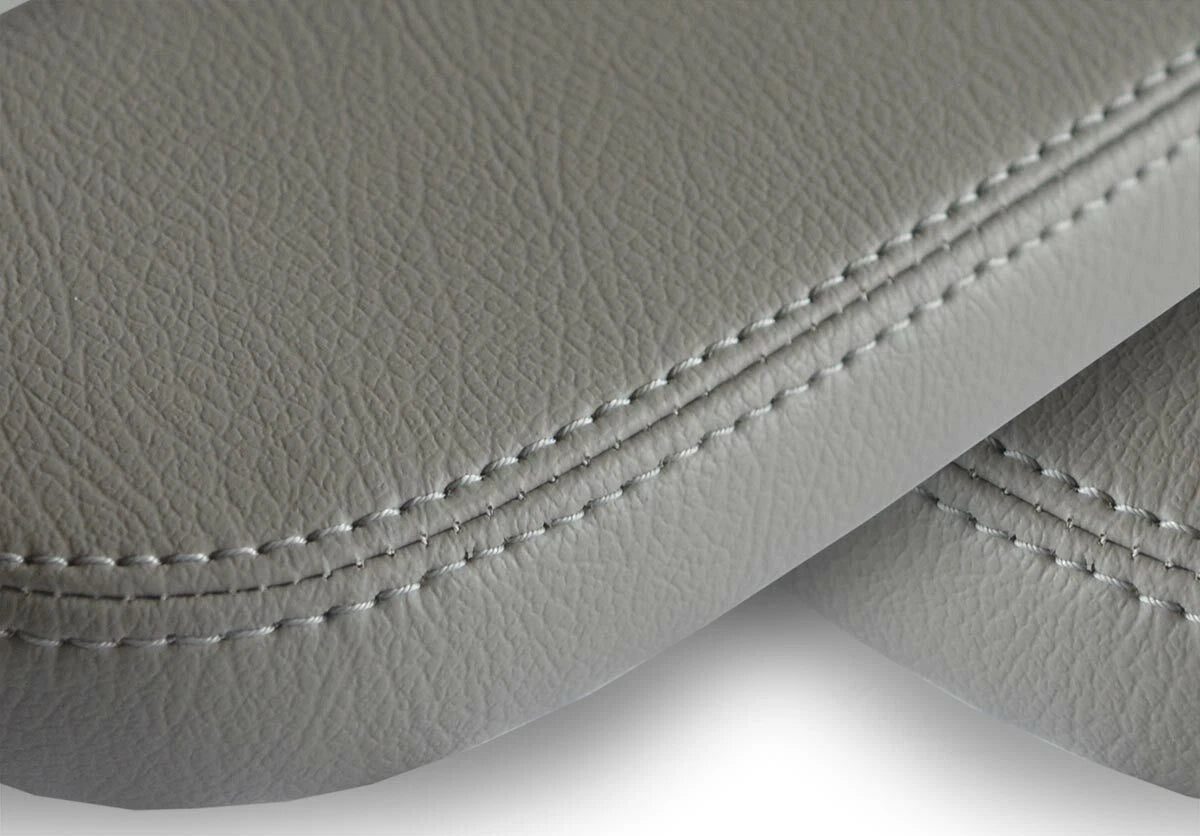 Leather Armrest Door Panel Cover for Lincoln Town Car (1998–2002) Gray