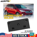 Front License Plate Frame Holder Bracket for Ford Escape (2017–2019)